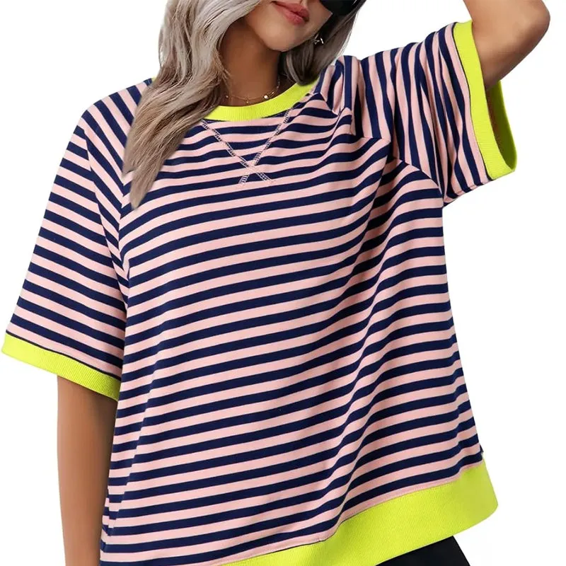 Paz® | Casual striped t-shirt