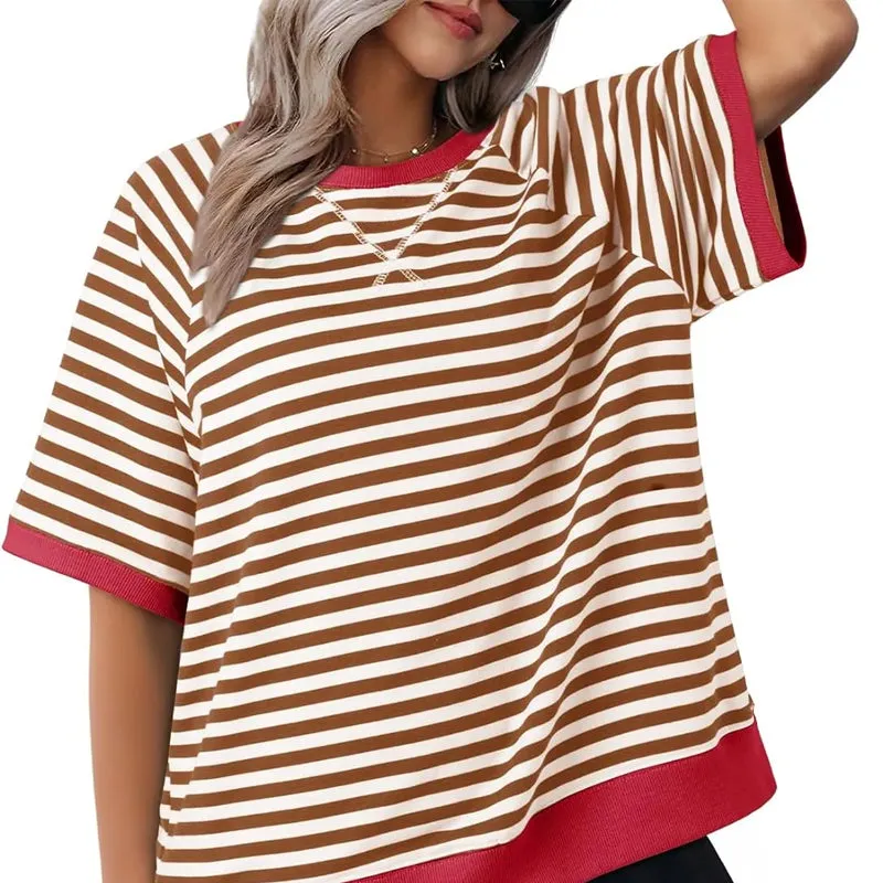 Paz® | Casual striped t-shirt