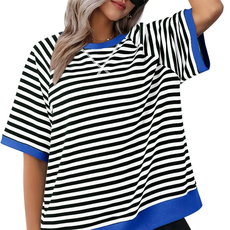 Paz® | Casual striped t-shirt