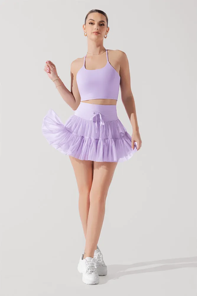 Pirouette Skort - Digital Lavender