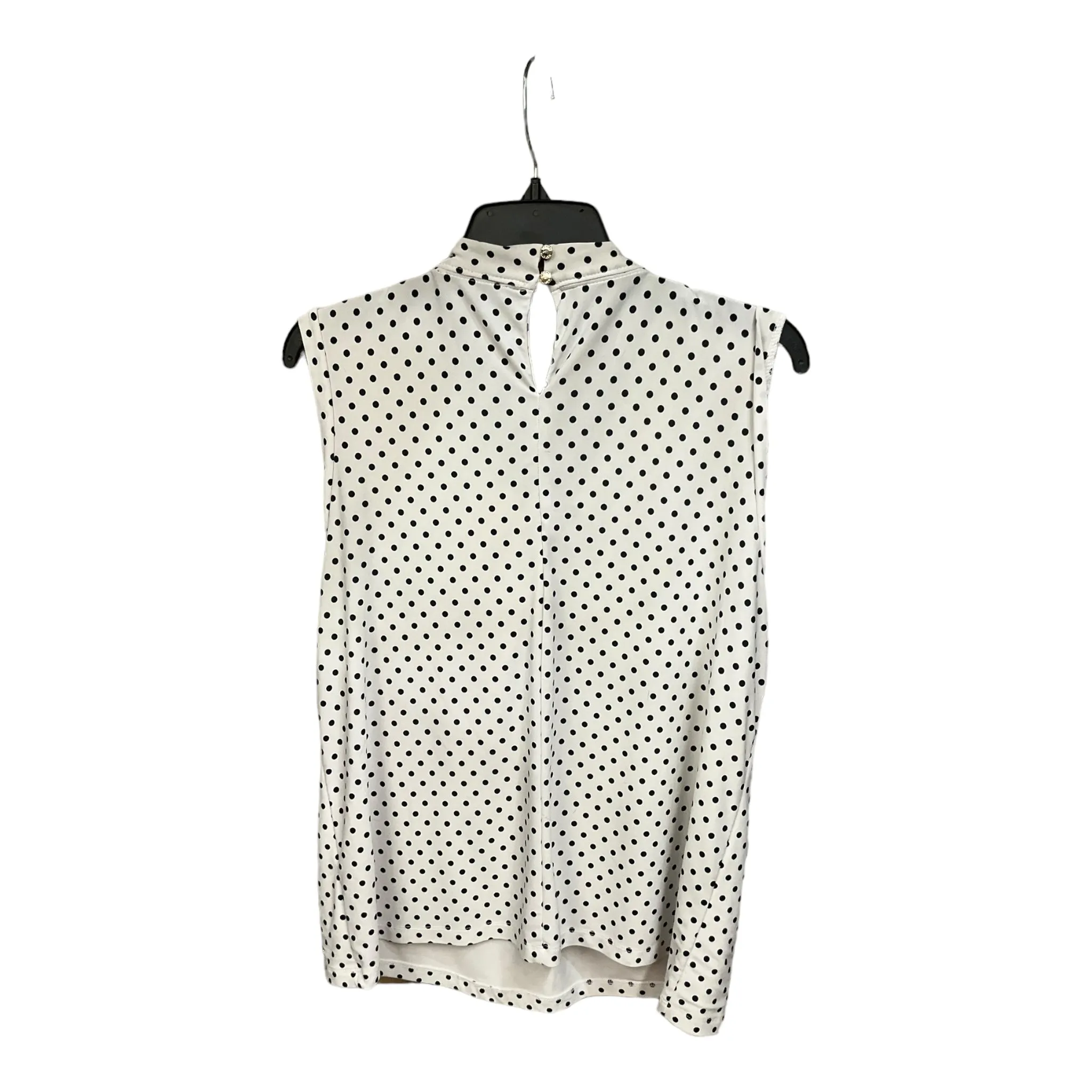 Polkadot Pattern Top Sleeveless Tommy Hilfiger, Size Xl