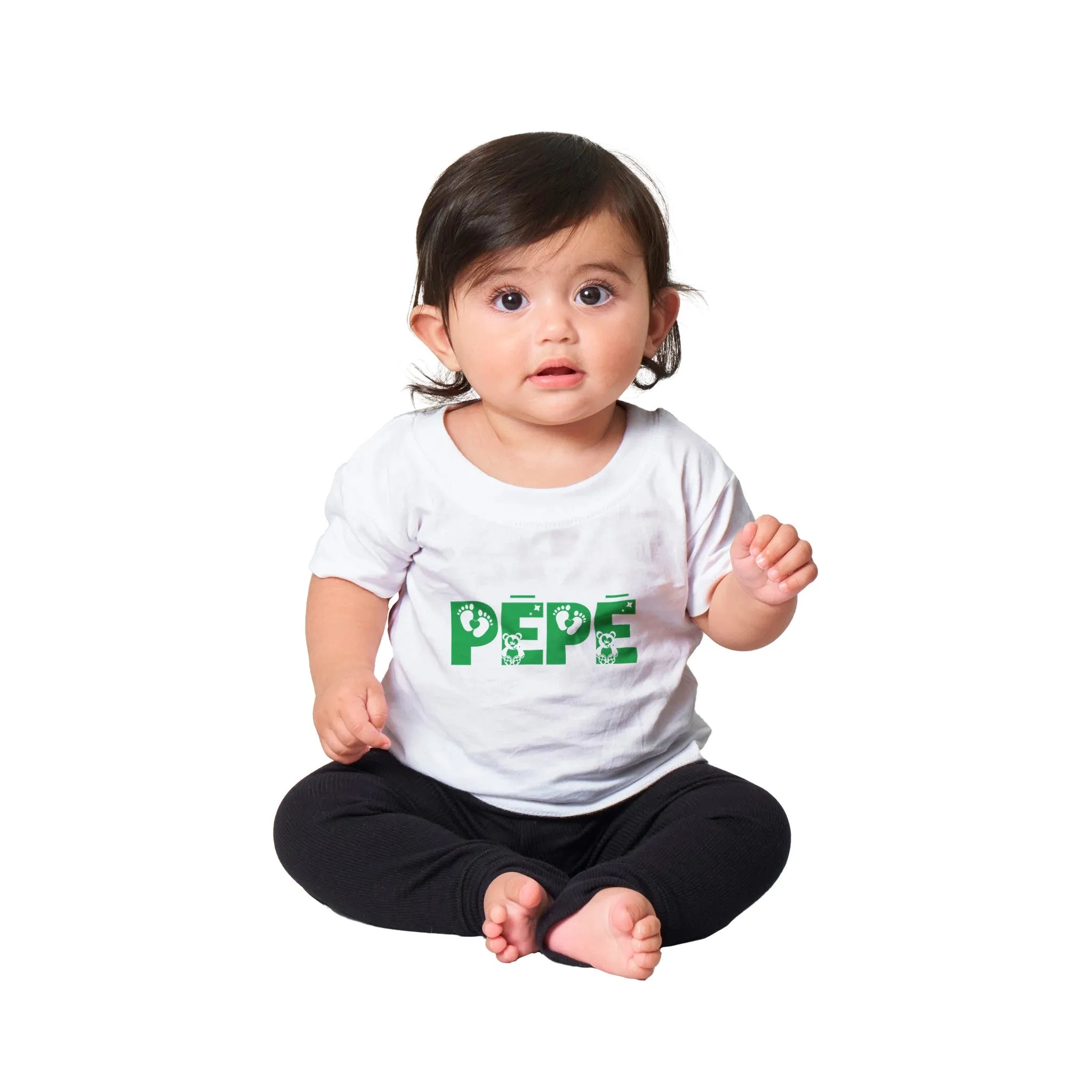 Pēpē/Baby Classic Baby Crewneck T-shirt