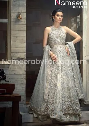 Premium Pakistani Bridal Lehenga with Long Shirt #BN210