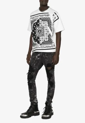 Printed Short-Sleeved T-shirt