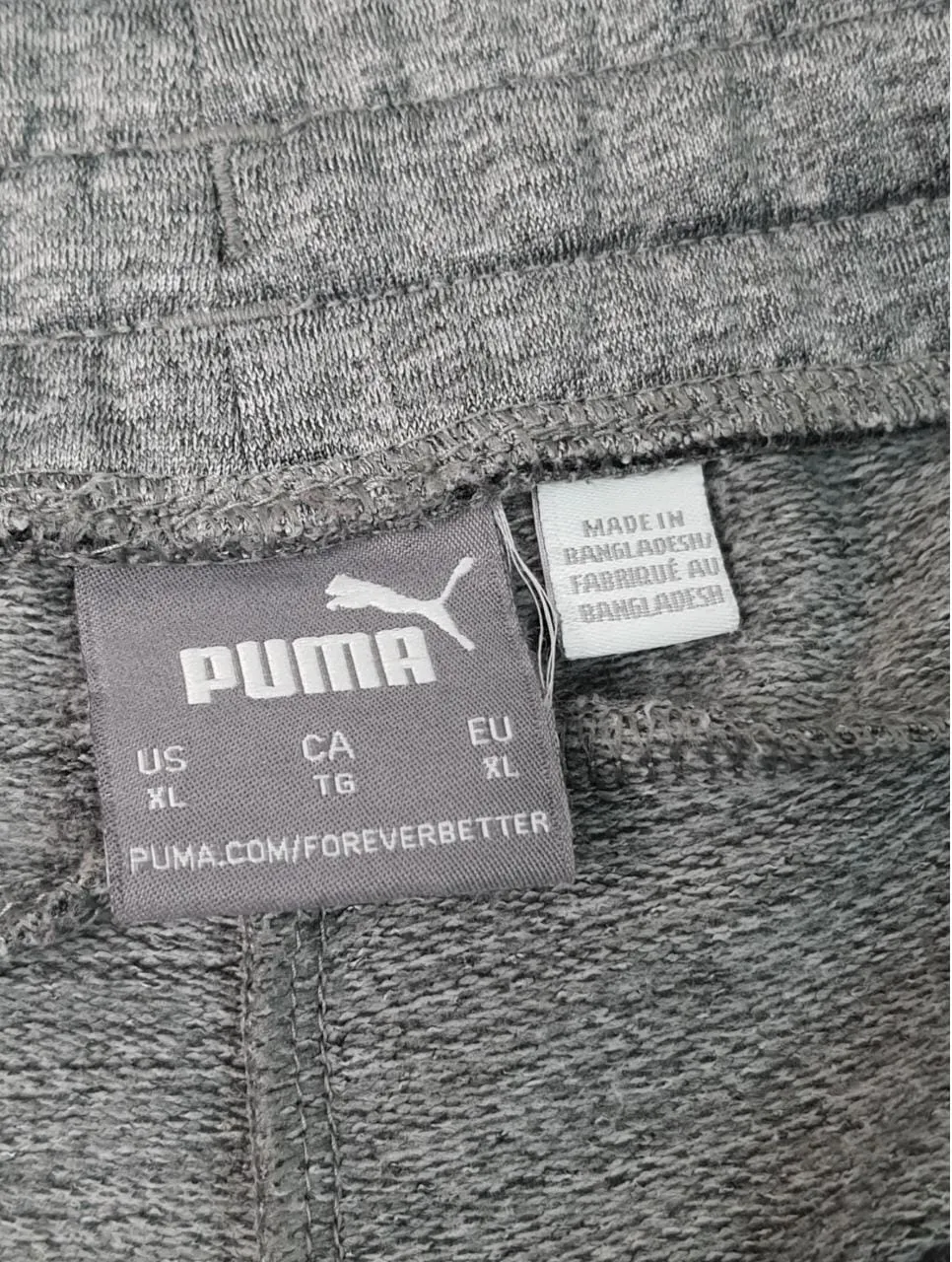 Puma Black/Gray Mens Jogger ( XL )