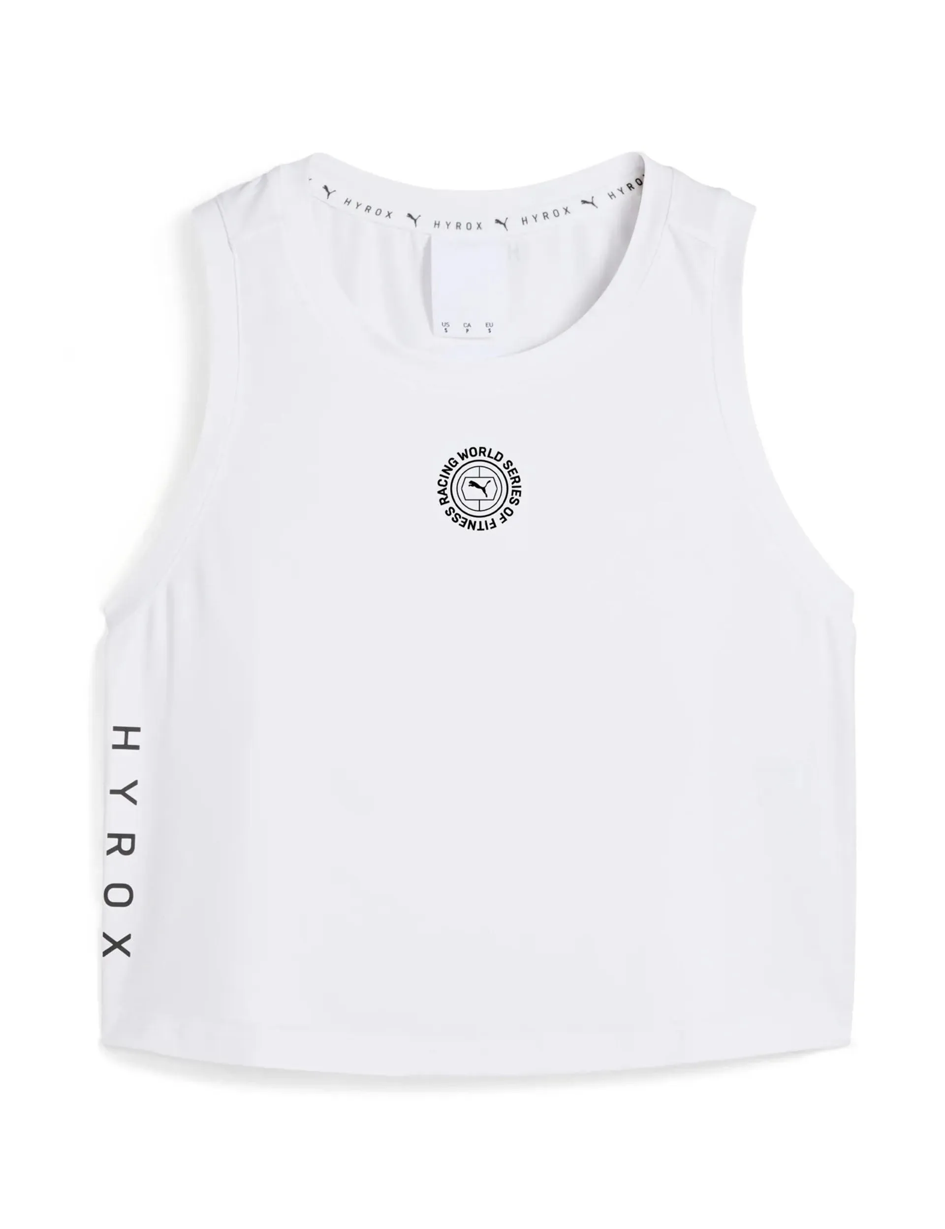 Puma x Hyrox Cloudspun Sleeveless Top - White