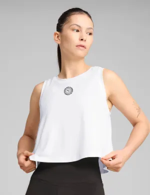 Puma x Hyrox Cloudspun Sleeveless Top - White