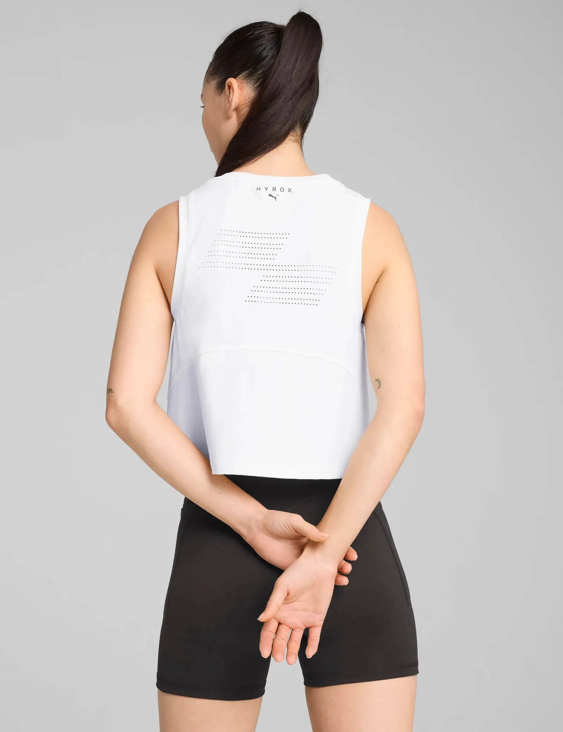 Puma x Hyrox Cloudspun Sleeveless Top - White