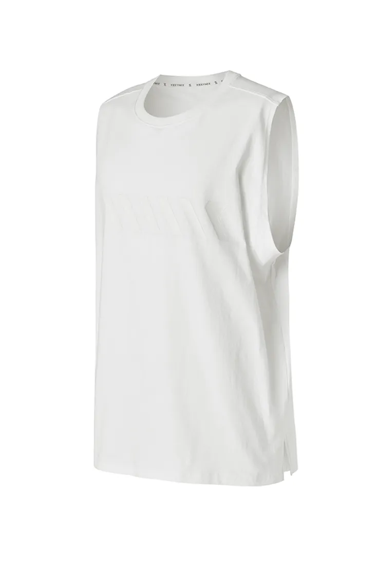 Pure Cotton Flash Sleeveless_Urban White