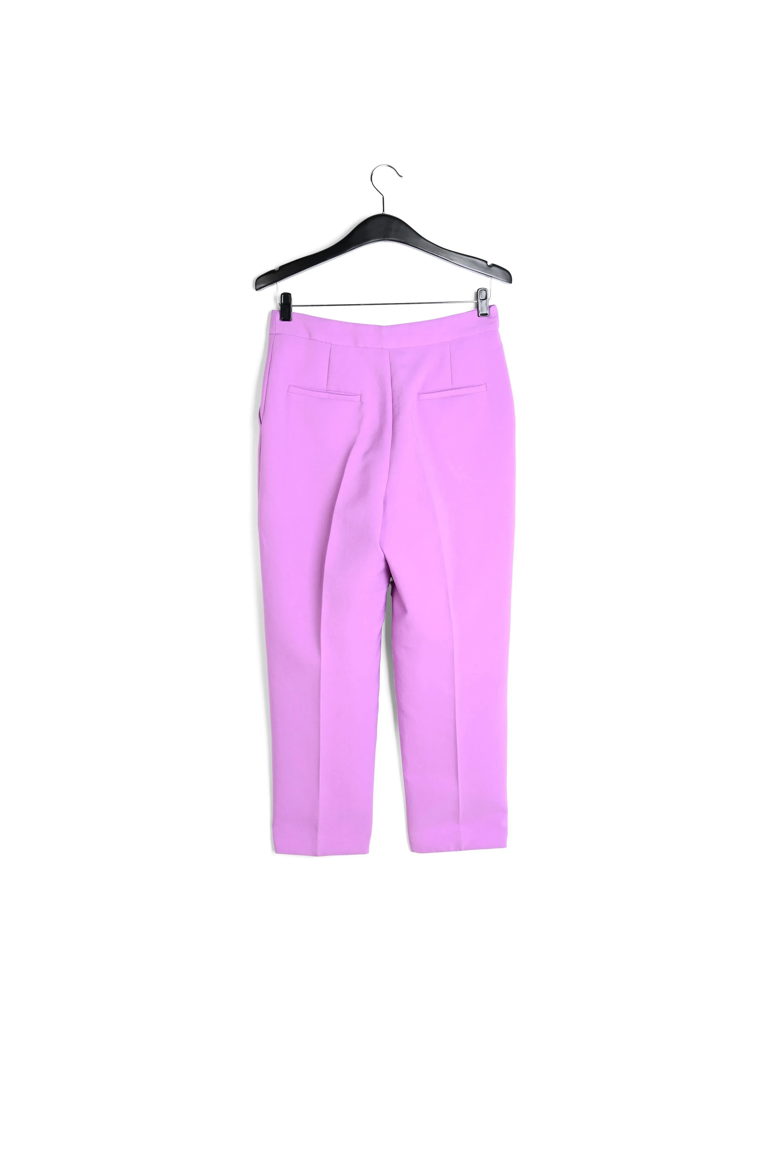 Purple classic tailored trousers