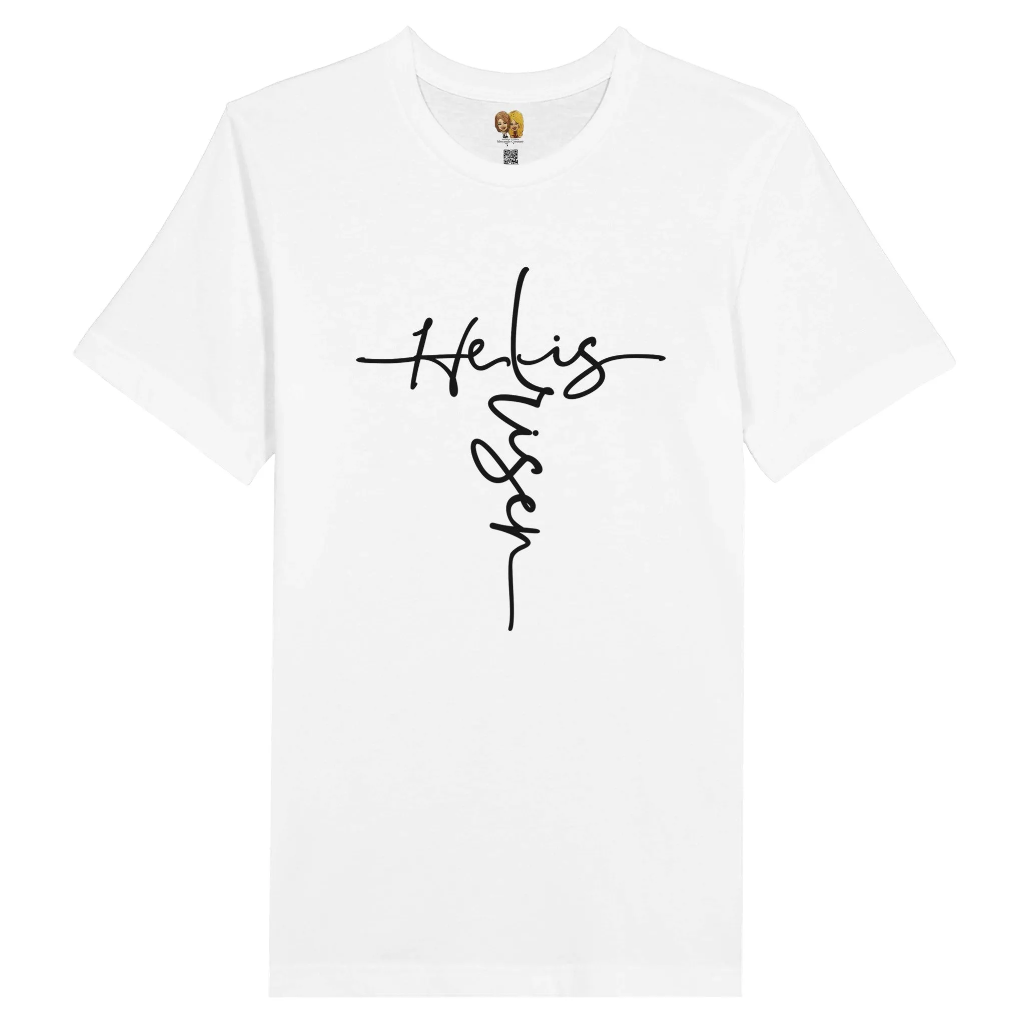 "He Is Risen" Premium Unisex Crewneck T-shirt