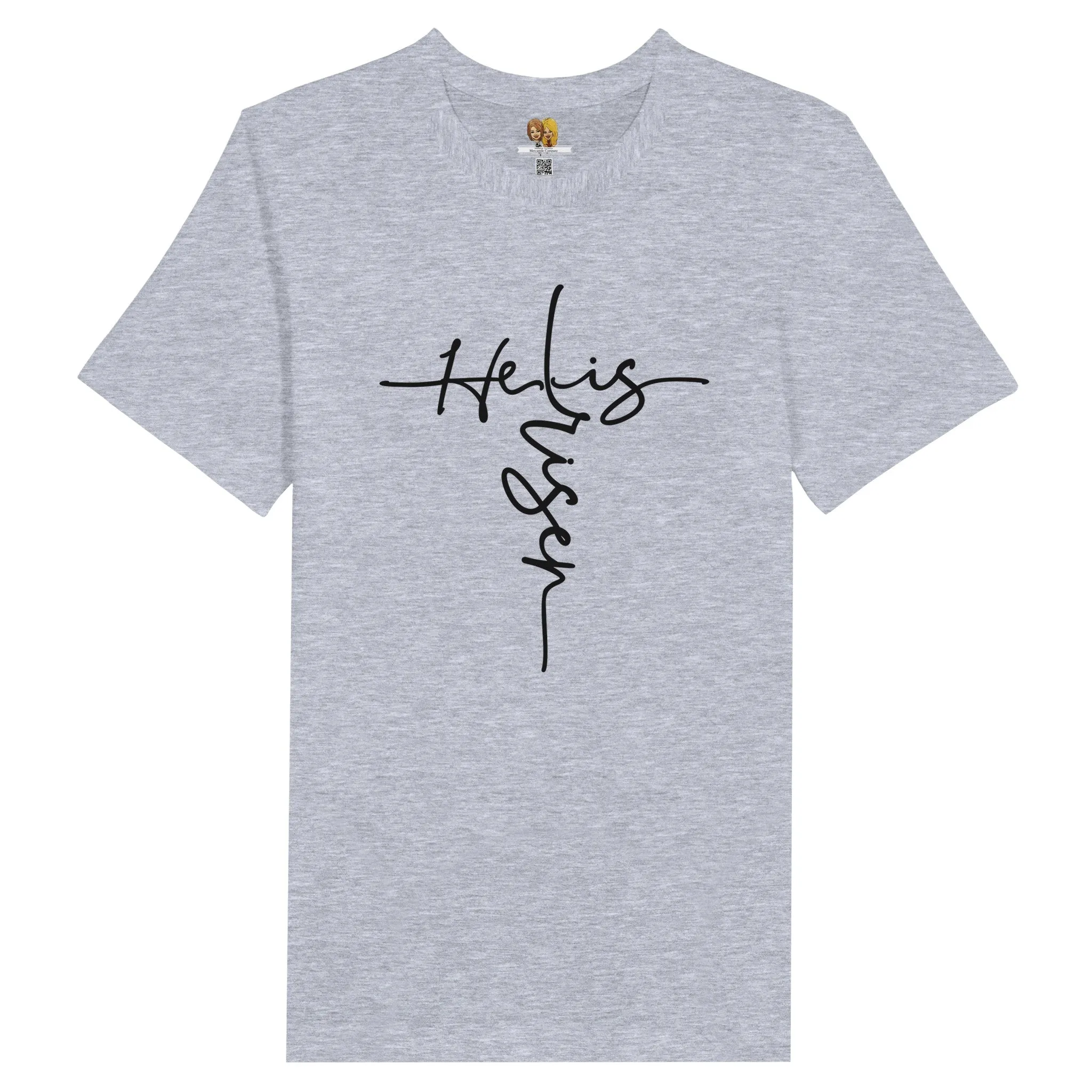 "He Is Risen" Premium Unisex Crewneck T-shirt