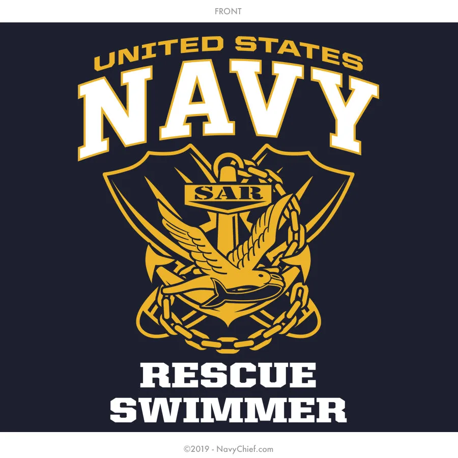 "Search & Rescue" Tee - Navy