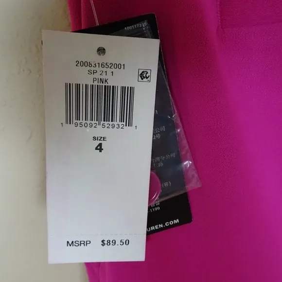 Ralph Lauren Crepe High Rise Shorts Size 4