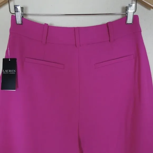 Ralph Lauren Crepe High Rise Shorts Size 4