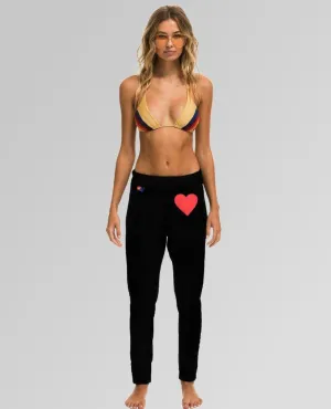 Red Heart Sweatpant Charcoal