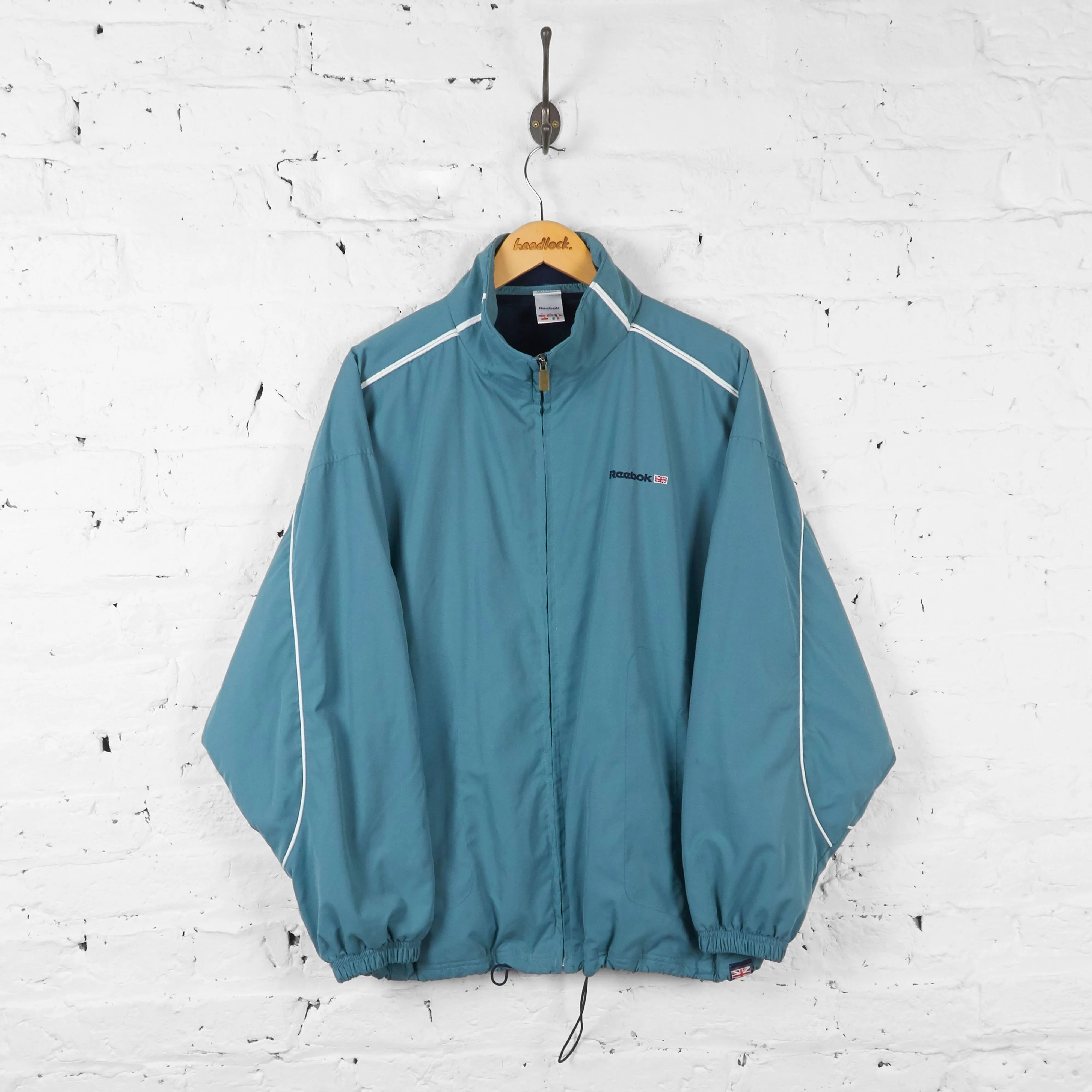 Reebok Tracksuit Top Jacket - Green - M