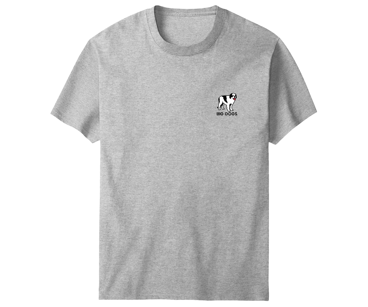 Relaxation Badge Denim T-shirt