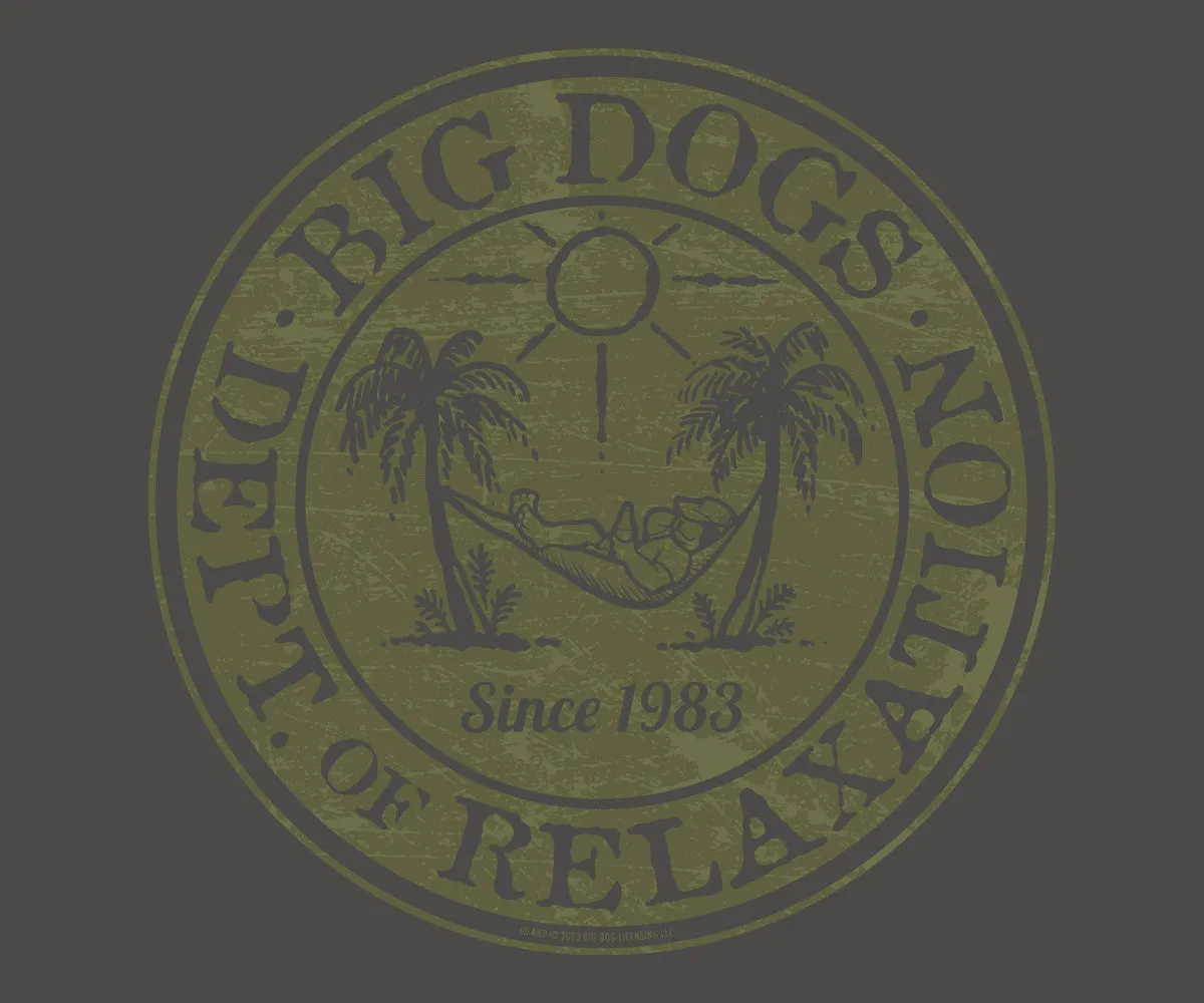 Relaxation Badge Olive T-shirt