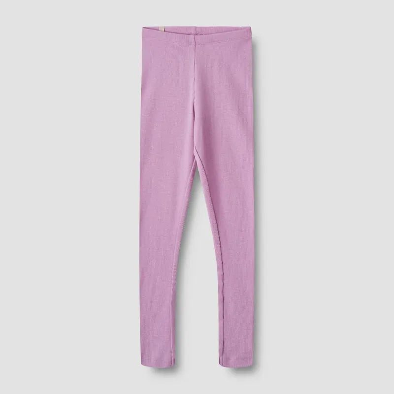 Rib Leggings Maddy in Iris