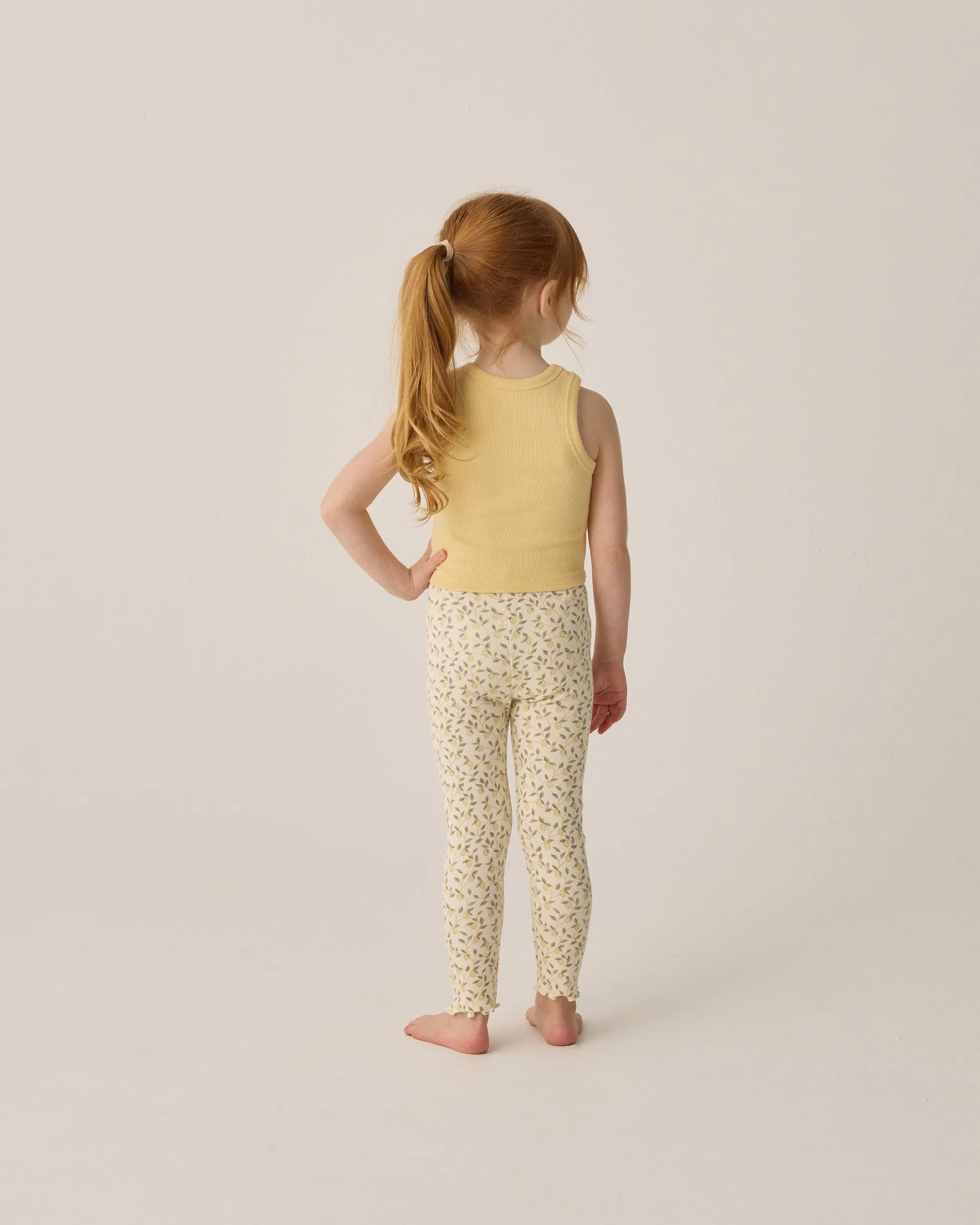 Ribbed Leggings Set | Lemons