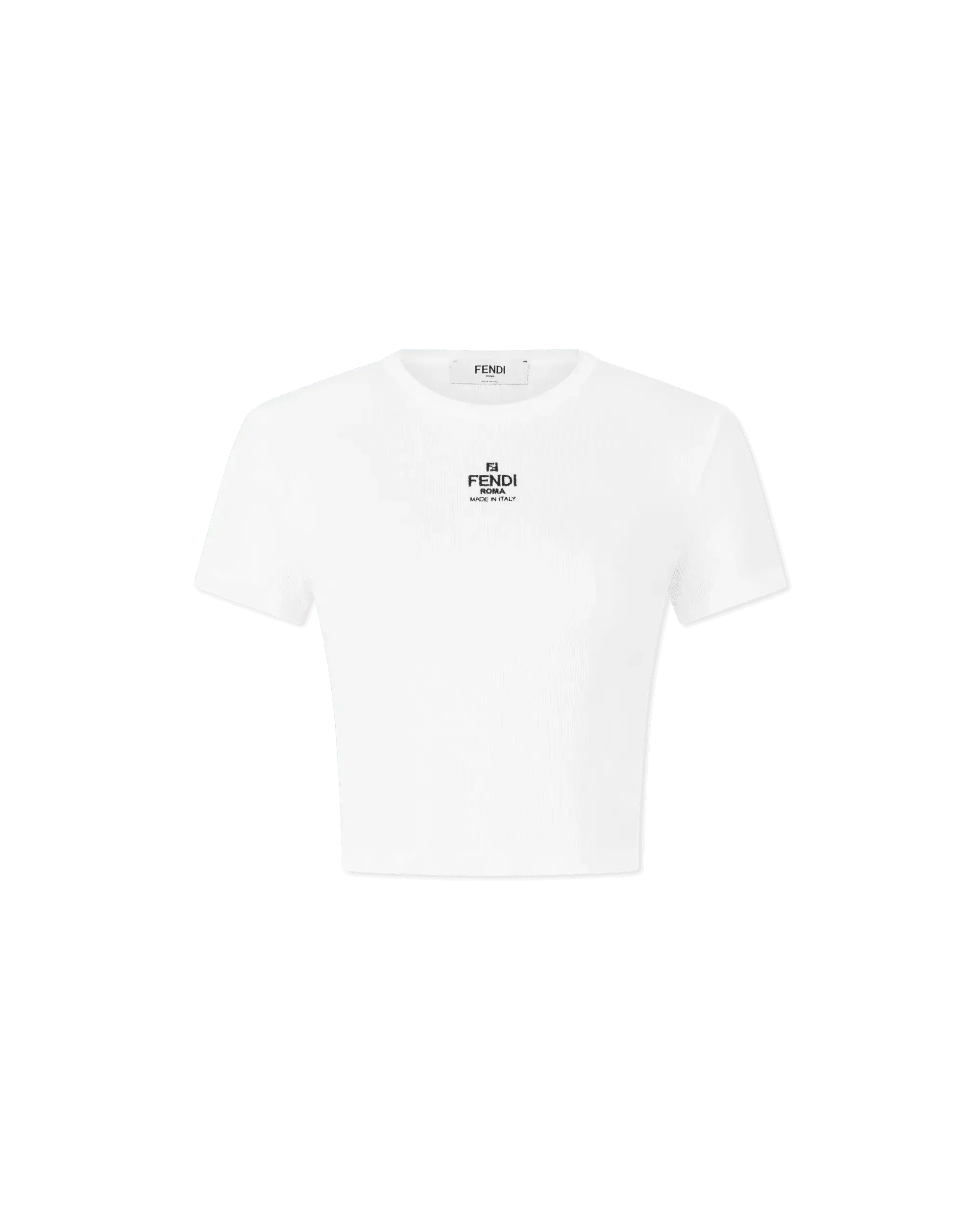 Ribbed Logo T-Shirt