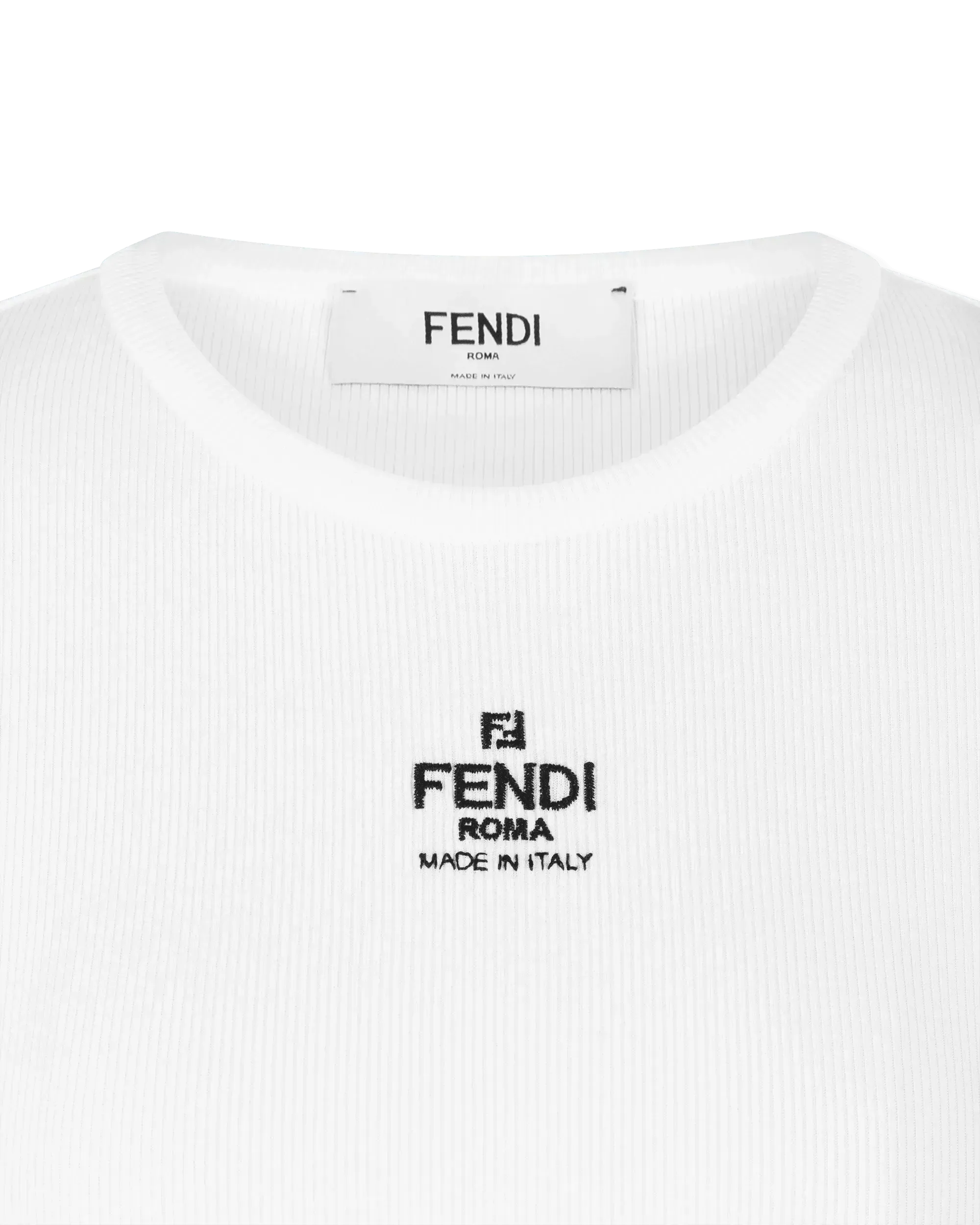Ribbed Logo T-Shirt