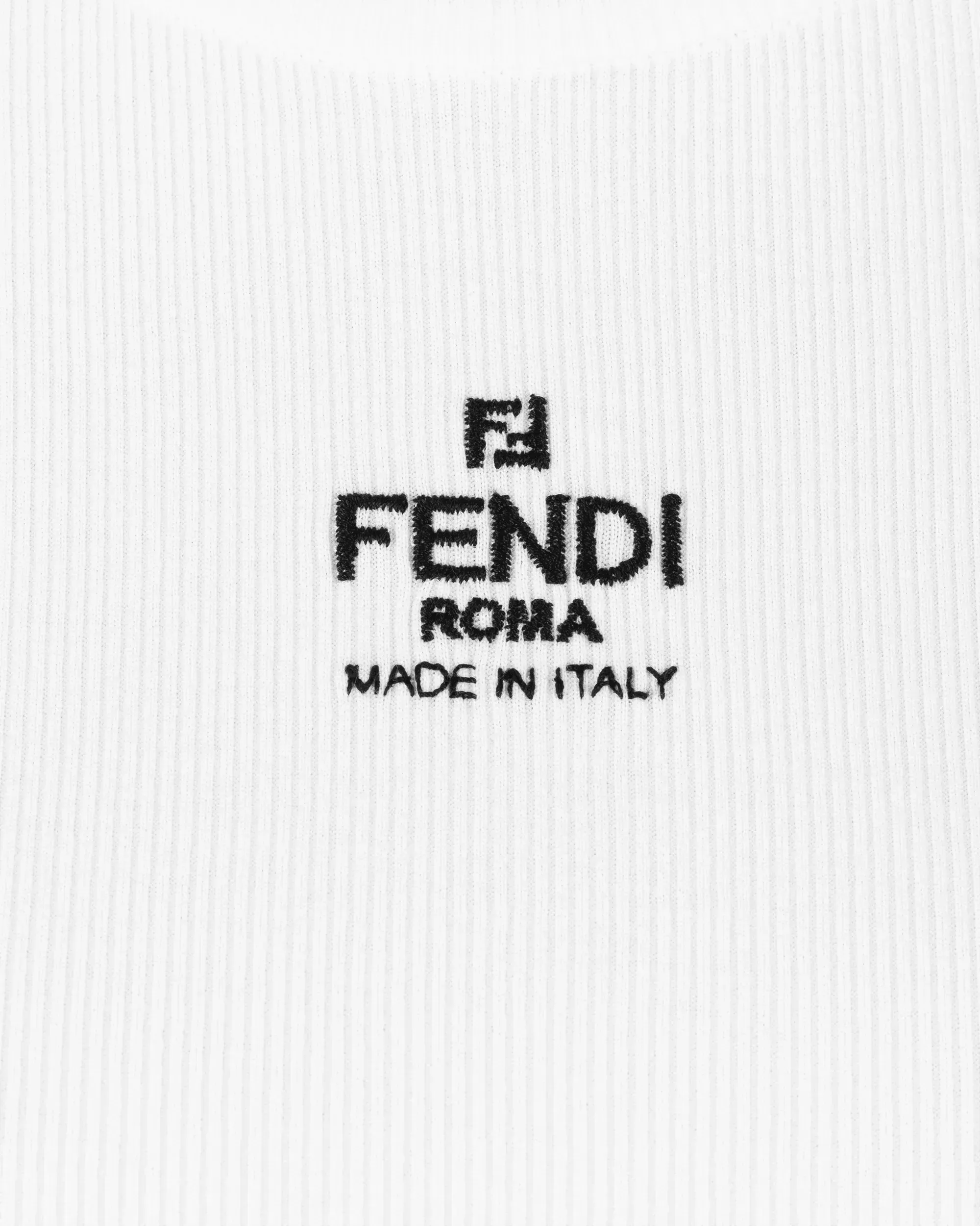 Ribbed Logo T-Shirt