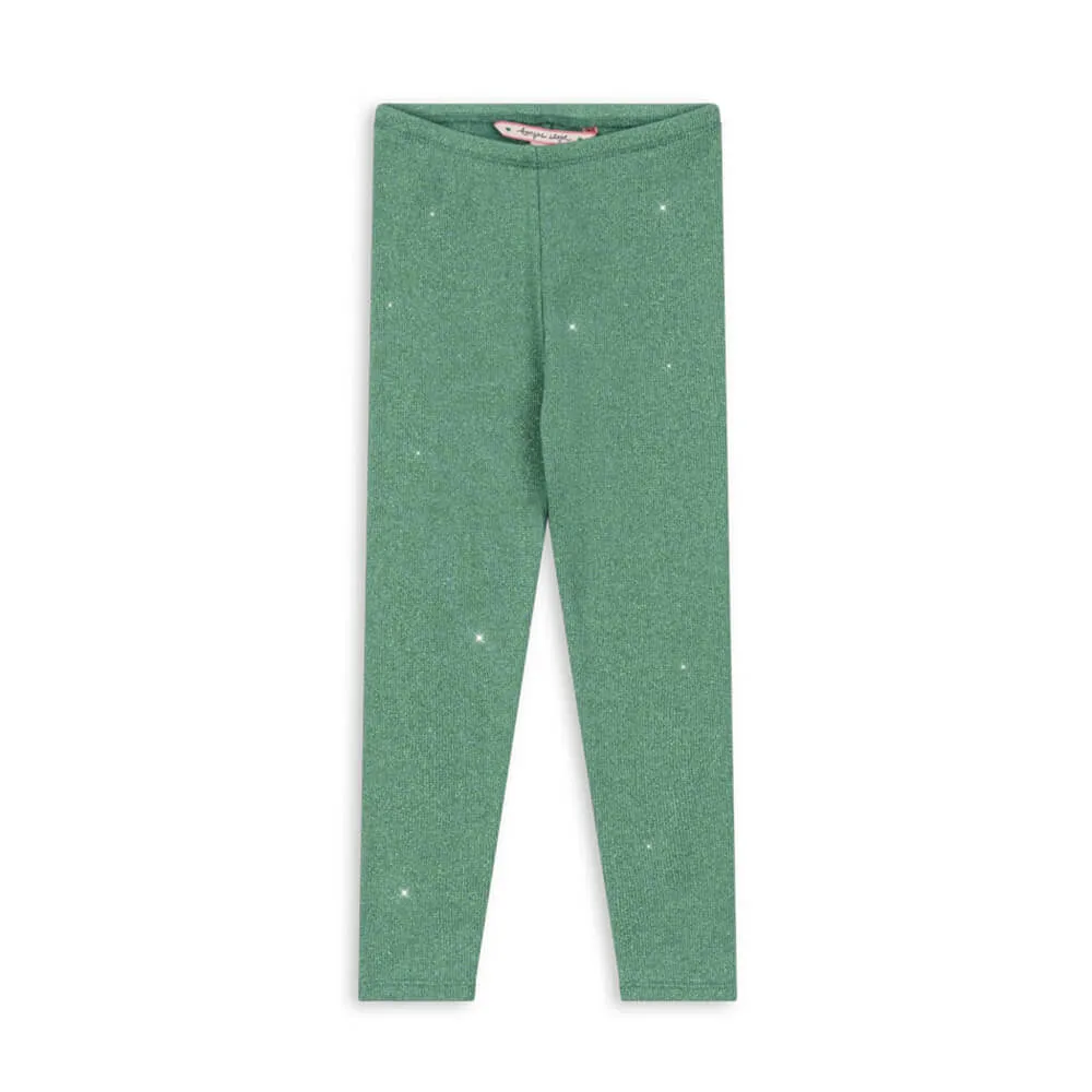 Roli Pants - Glitzer-Leggings aus Baumwolle und Lurex