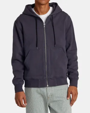 RVCA Chainmail Zip-Up Sweatshirt