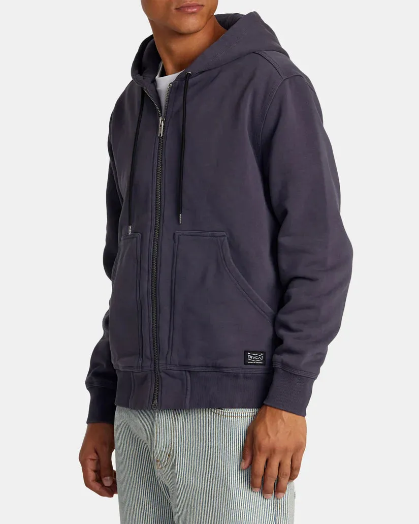 RVCA Chainmail Zip-Up Sweatshirt