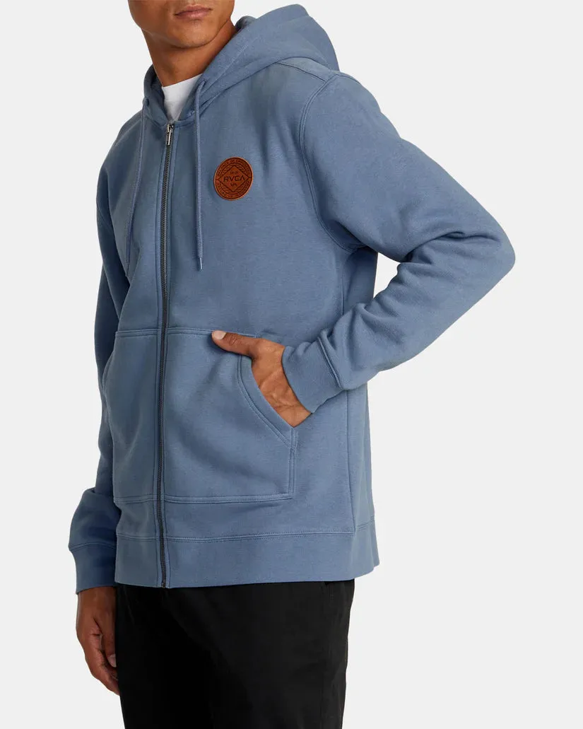 RVCA Wordmark Zip-Up Hoodie