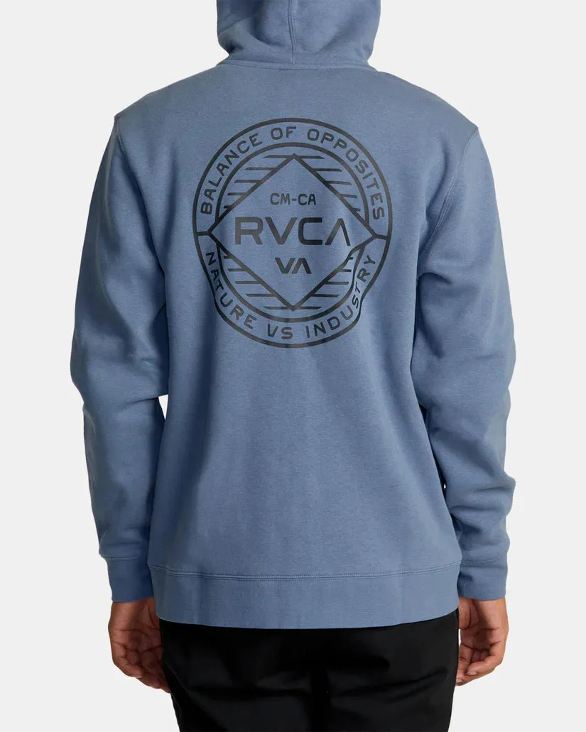 RVCA Wordmark Zip-Up Hoodie