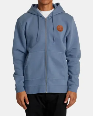 RVCA Wordmark Zip-Up Hoodie