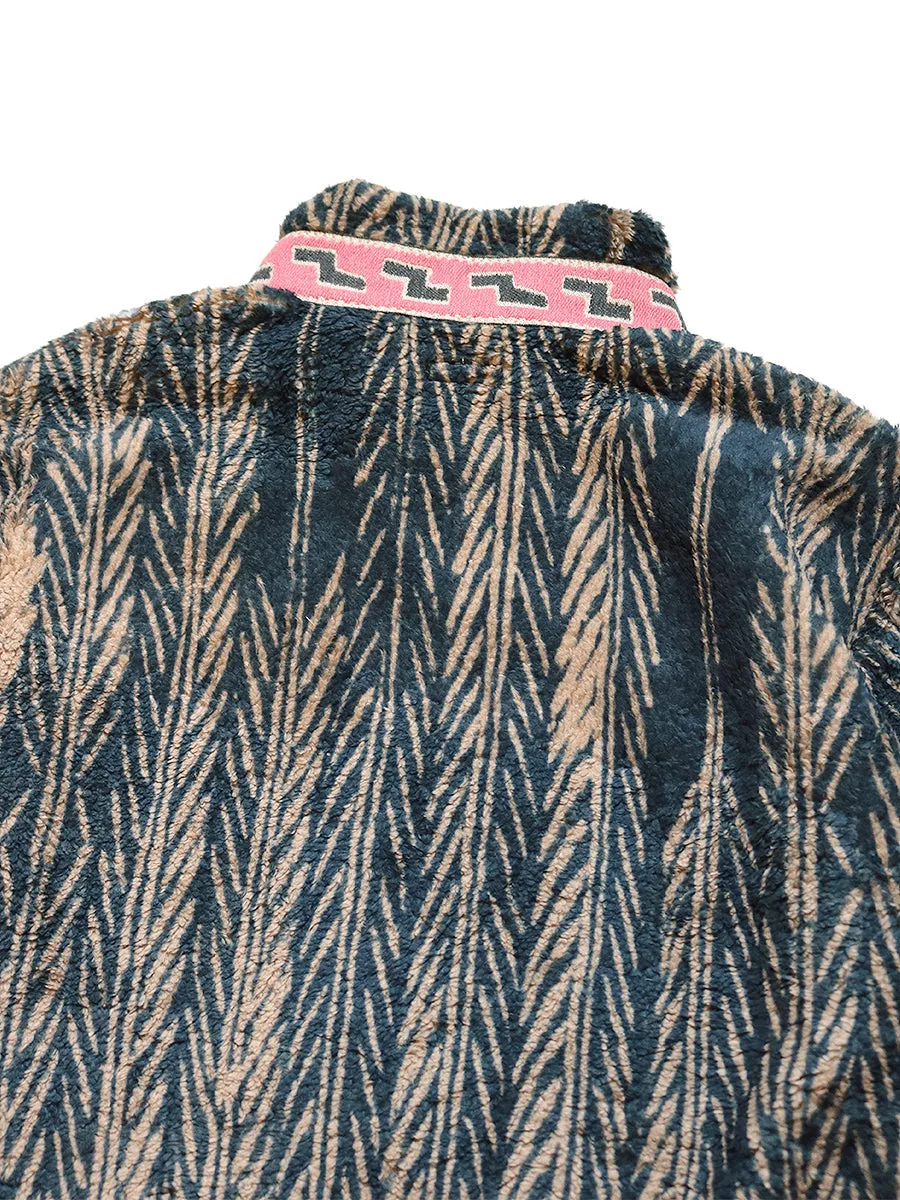 [S] DS! Kapital Java Yabane Arrow Fleece Zip Up Jacket