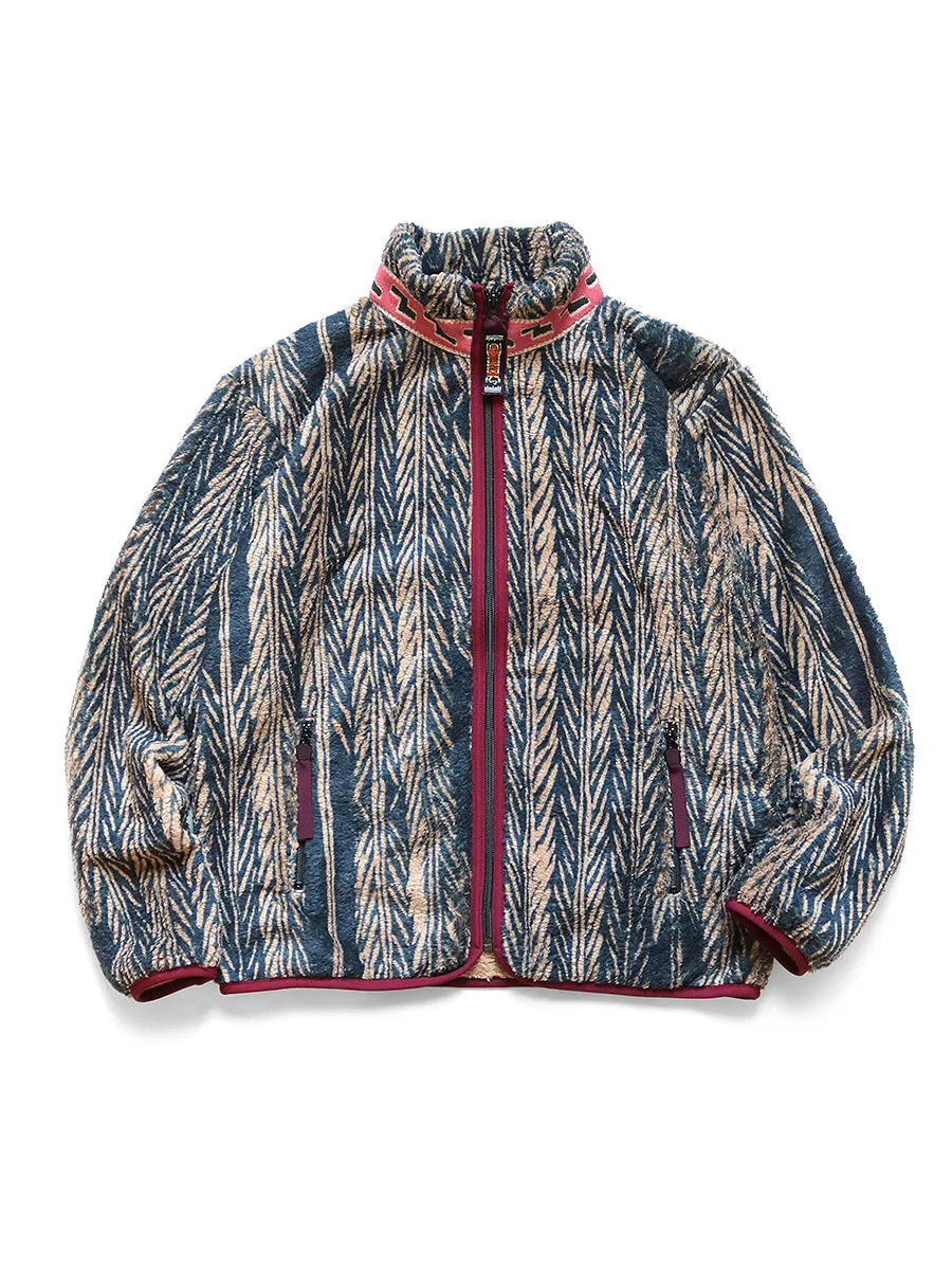 [S] DS! Kapital Java Yabane Arrow Fleece Zip Up Jacket
