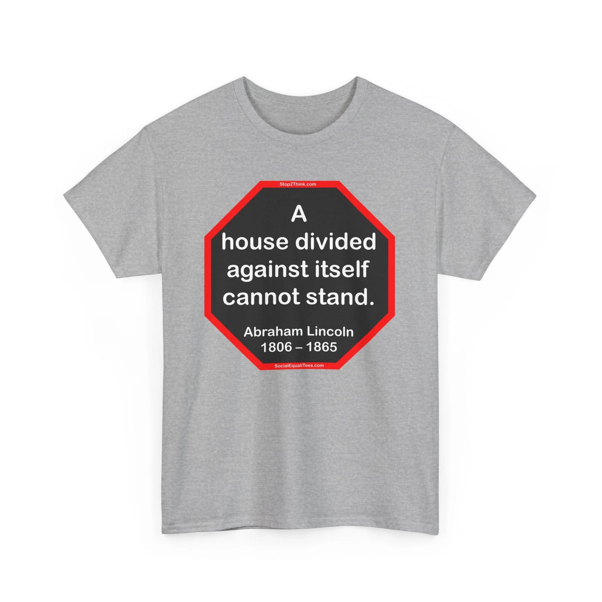 S2T- A house divided against itself cannot stand.  -  Abraham Lincoln  1806 – 1865 - blks2t