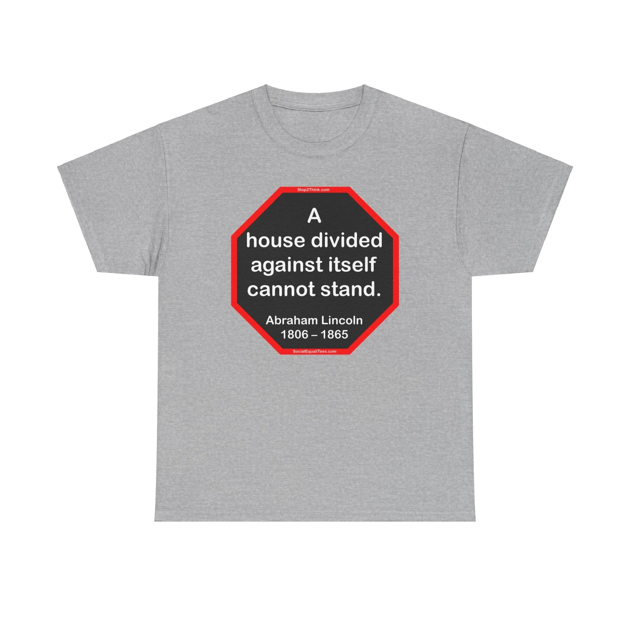 S2T- A house divided against itself cannot stand.  -  Abraham Lincoln  1806 – 1865 - blks2t