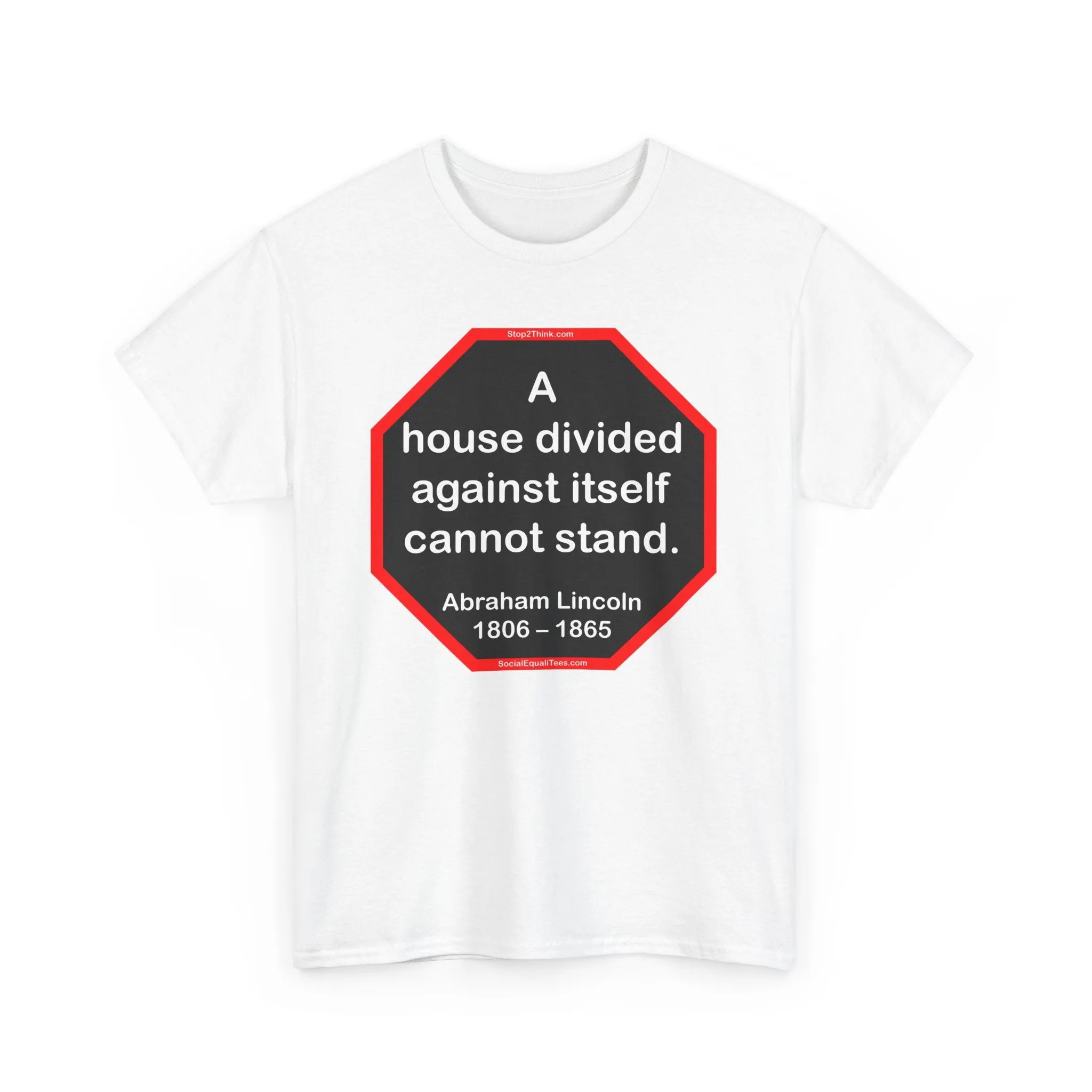 S2T- A house divided against itself cannot stand.  -  Abraham Lincoln  1806 – 1865 - blks2t