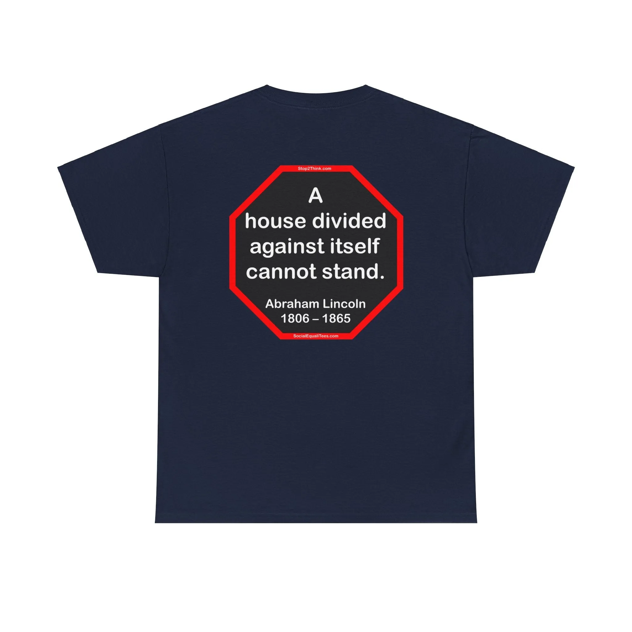 S2T- A house divided against itself cannot stand.  -  Abraham Lincoln  1806 – 1865 - blks2t