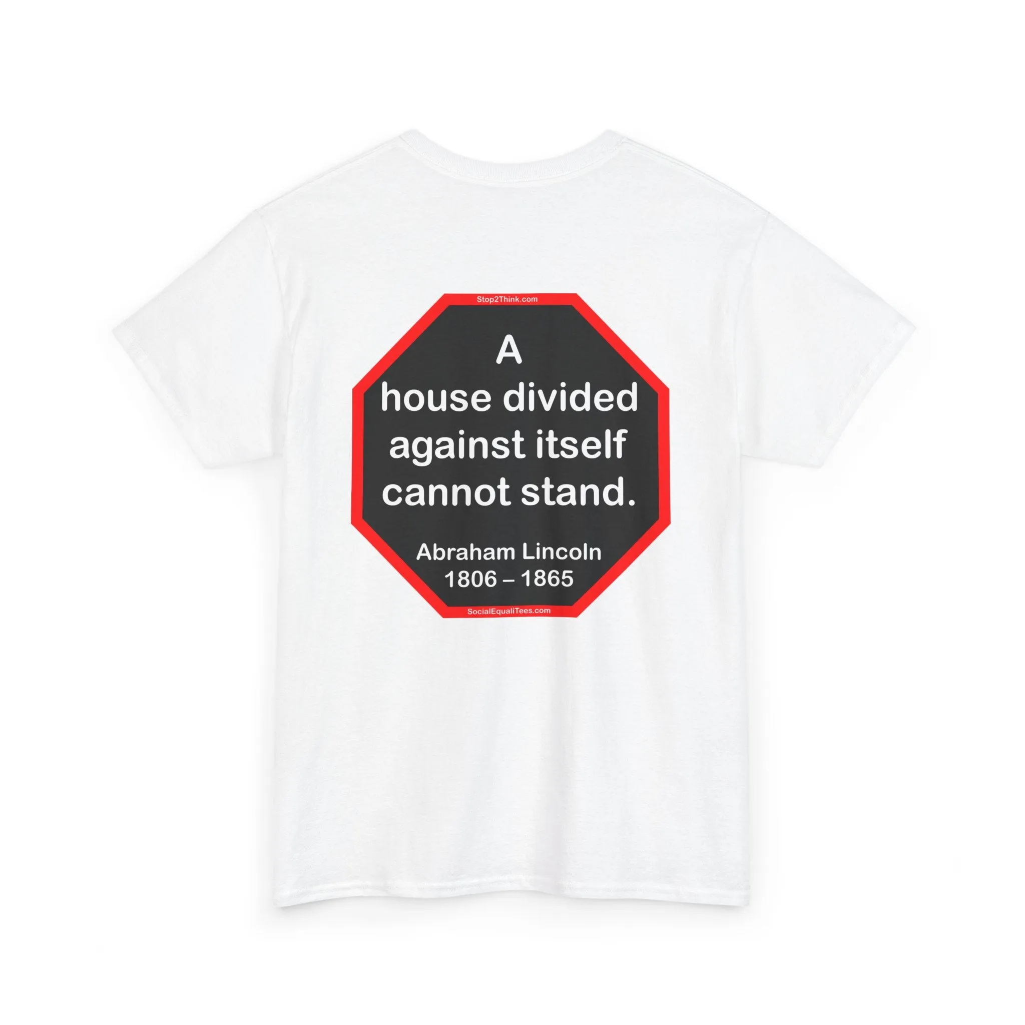 S2T- A house divided against itself cannot stand.  -  Abraham Lincoln  1806 – 1865 - blks2t