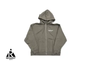 Sagittarius Zip Up Hoodie "Gray"