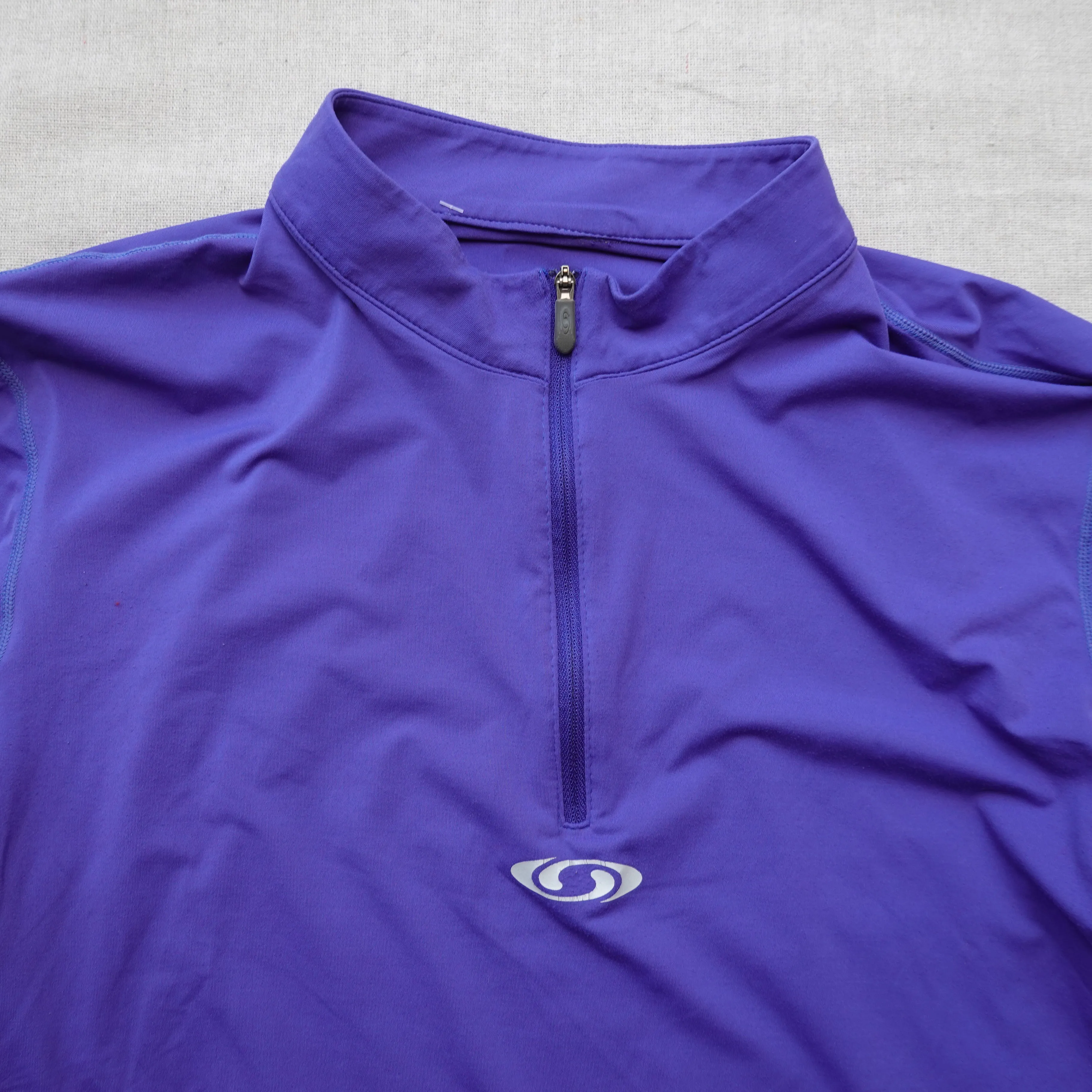 Salomon Dryfit Purple L/S - Size M