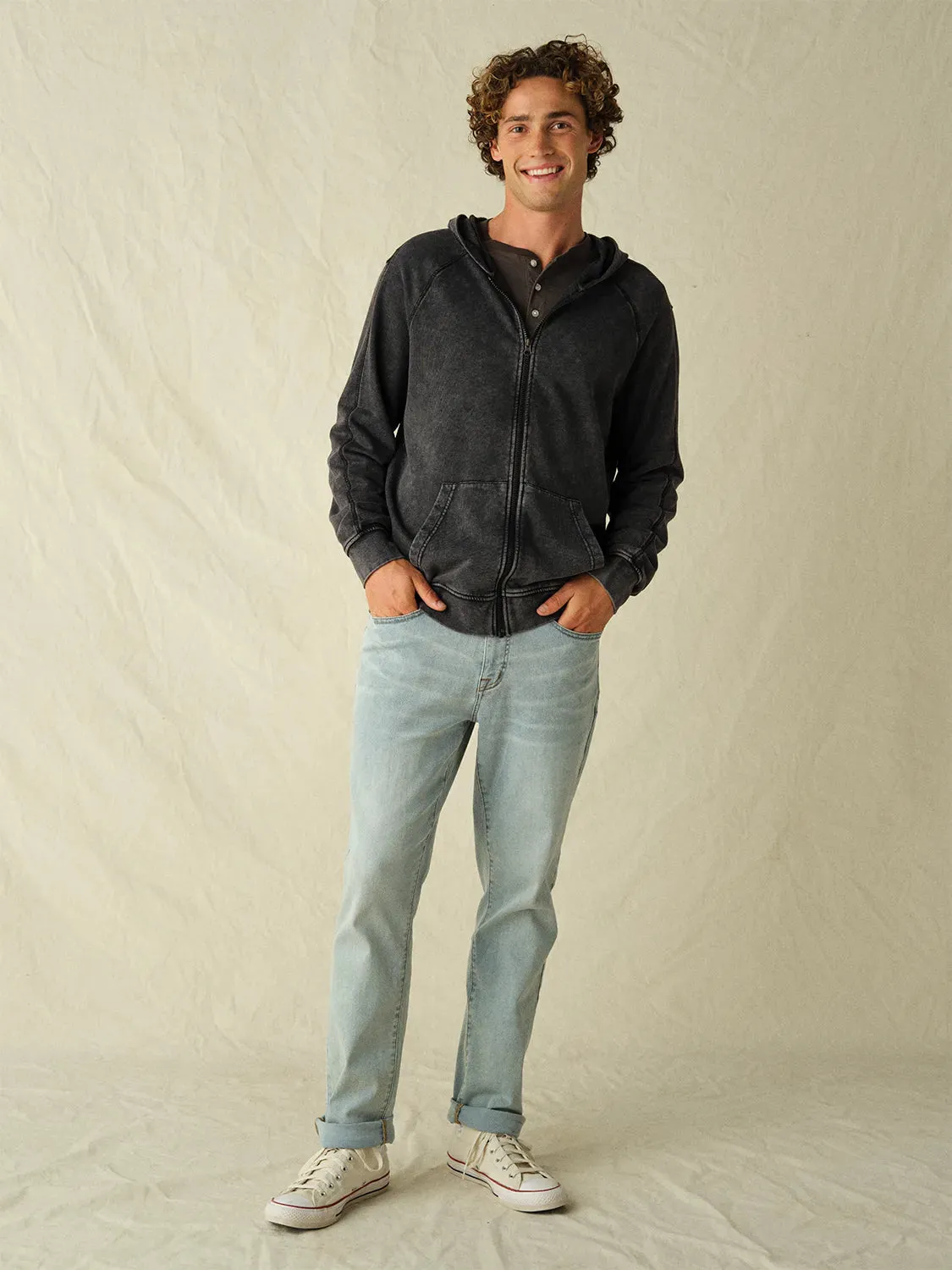 Saltaire Full Zip Hoodie | Black