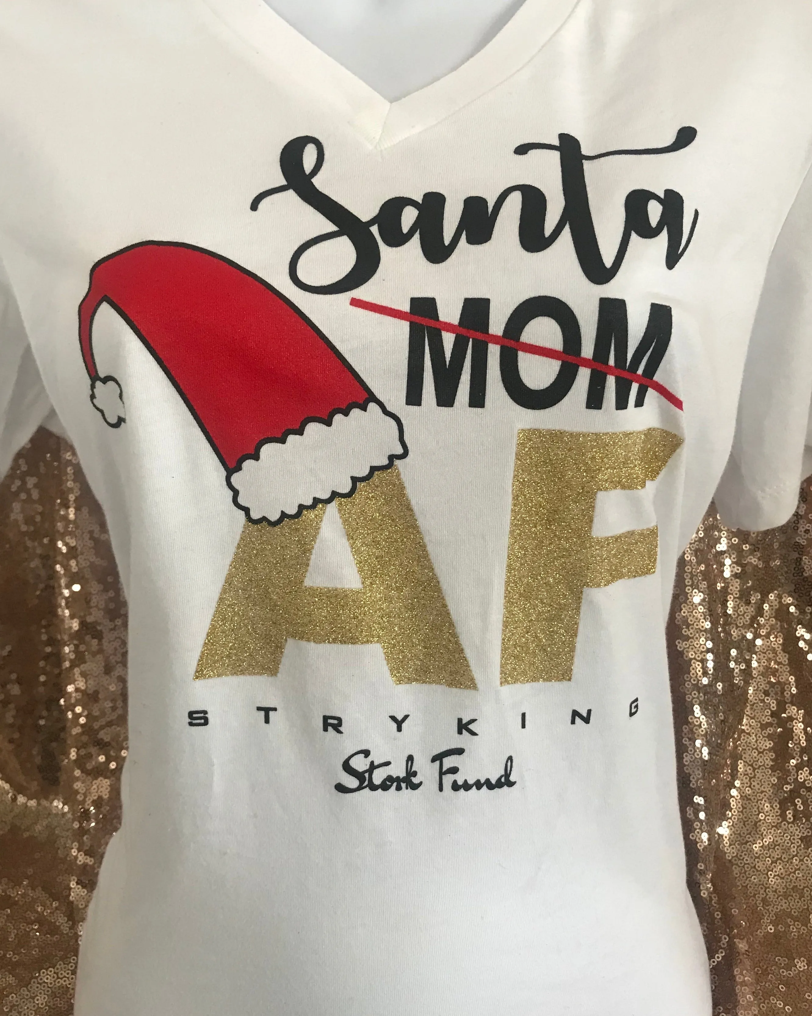 Santa AF T-shirt