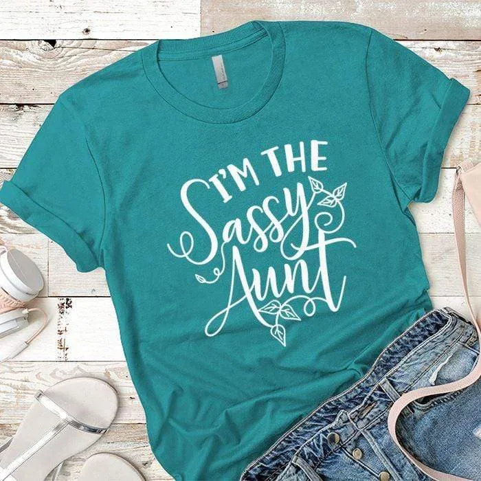 Sassy Aunt Premium Tees