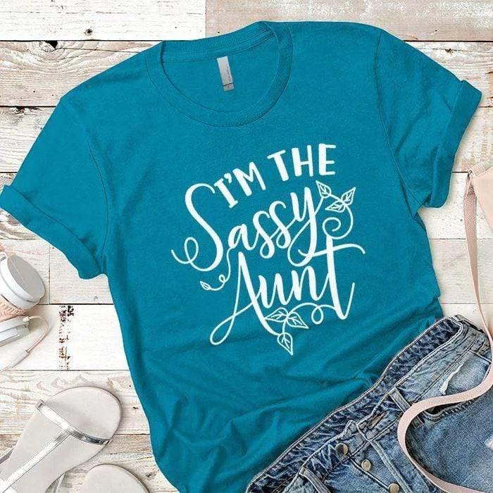 Sassy Aunt Premium Tees