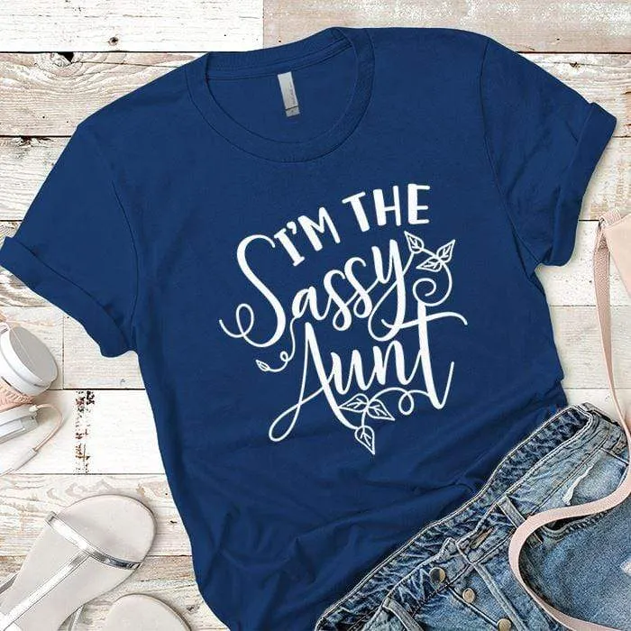 Sassy Aunt Premium Tees