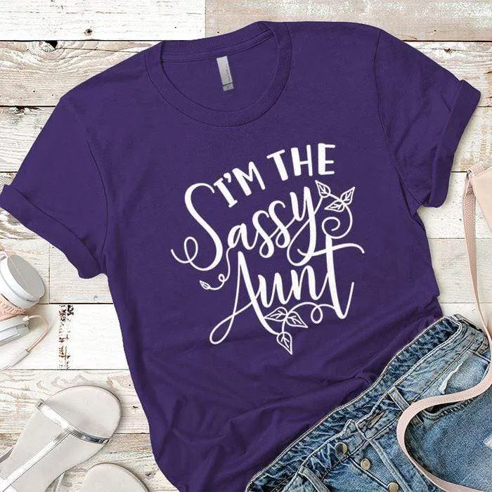Sassy Aunt Premium Tees