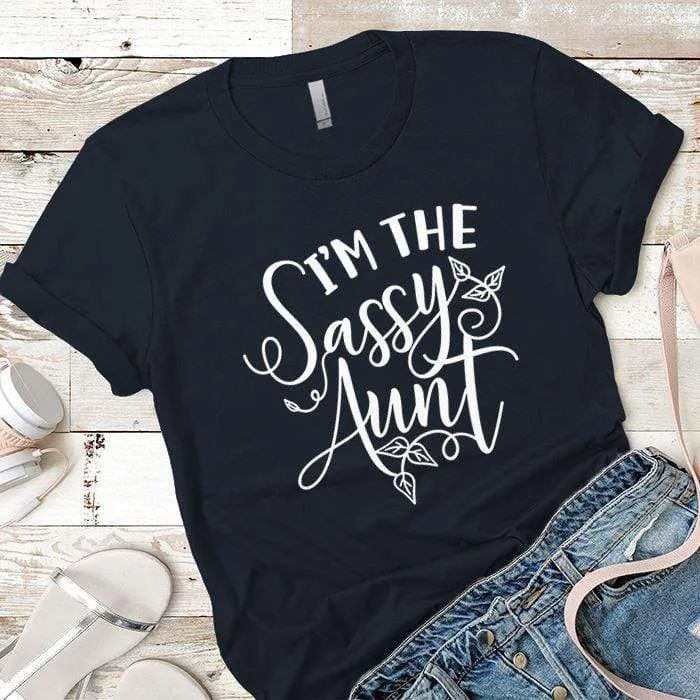 Sassy Aunt Premium Tees